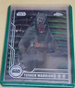2023 Topps Cromato Star Wars Black Wave #95 Joanna Bennet nel ruolo di Tusken Warrior - Foto 1 di 1