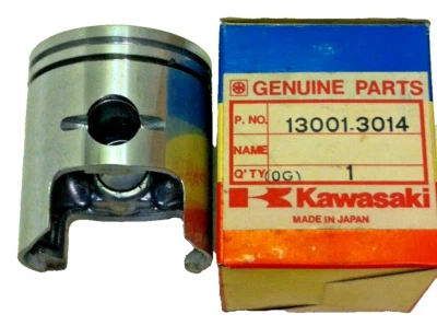 MOTO DE NIEVE KAWASAKI 1981 DRIFTER 340 OEM PISTÓN PN 13001-3014 NUEVO STOCK ANTIGUO Foto 1 de 3