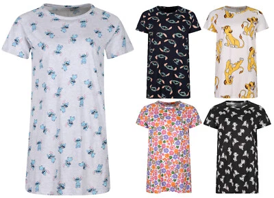 LADIES CHARACTER NIGHTIE EX UK STORE SHORT SLEEVE NIGHTDRESS UK 12-20 BRAND NEW