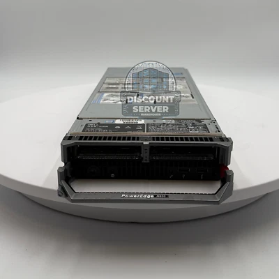 Dell PowerEdge M630 2x 2.5" Blade 2x E5-2697v3 8x 4GB 1x 200GB SSD x520-K - Image 1 of 4