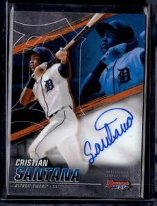 2021 Bowman's Best Best of 2021 Autographs Cristian Santana #B21-CS Auto - Picture 1 of 2