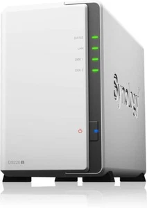 Synology DS220j 2-Bay NAS-Speicher (ohne Festplatte) 2 Einschübe 512 MB DDR4 - Bild 1 von 1