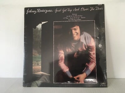 Johnny Rodriguez - Just Get Up And Close The Door - Mercury SEALED (1975) LP - Image 1 of 2