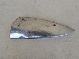 1953 1954 Chevrolet 4 Door Sedan Rear Rocker Gravel Guard Shield Left OEM Chevy