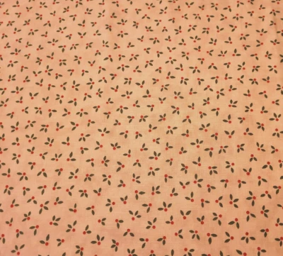 MARCUS BROTHERS TEXTILES Snowflakes Welcome BTY Dianna Marcum Marcus Brothers Berry Leaf Tan