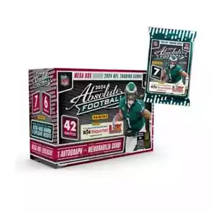 Panini Absolute NFL 2024 Football Mega Box (Target) Factory Sealed - Picture 1 of 1