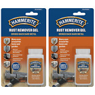 Hammerite Rust Remover Gel Brings Back Bare Metal Blister 100ml Non-Drip x 2
