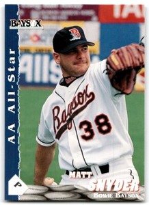 1997 MULTI-AD DOUBLE-A ALL-STARS MATT SNYDER BOWIE BAYSOX #28