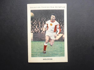 Chewing gum OLYMPIAD Football - MELCHIOR / FC ROUEN / No Panini.
