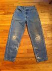 Mens Size 30X30 Arcadia Brand Denim Jeans Distressed Bleach Splatter 28 28 Used