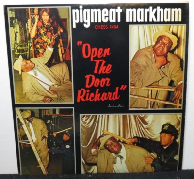 PIGMEAT MARKHAM OPEN THE DOOR RICHARD (VG+) XCTV-121864 LP VINYL RECORD - Image 1 of 4