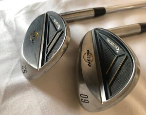 Ray Cook wedges pair 52 & 60 degree Silver Ray RH - Picture 1 of 7