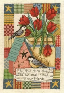 All Your Friends Counted Cross Stitch Pattern By Diane Arthurs - Picture 1 of 2