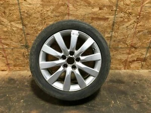 2006 AUDI A4 CABRIO QUATTRO REAR DRIVER RIM 8JX17 ET 47 10 SPOKE W/ TIRE OEM - Picture 1 of 11