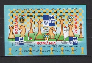 Rumania 2002 -MNH- Juegos Olímpicos 35º Ajedrez - (ROM 2) - Imagen 1 de 1