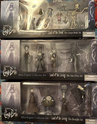 Tim Burton's Corpse Bride McFarlane Mini-Figure Collector Set Of 3  - Image 1 of 4