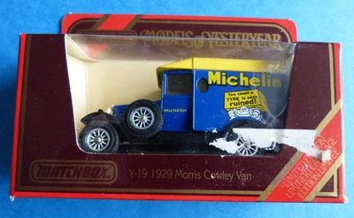 1986 Matchbox Modell Y 19 1929 Morris Cowley Michelin Models of Yesterday 1:38 - Bild 1 von 3