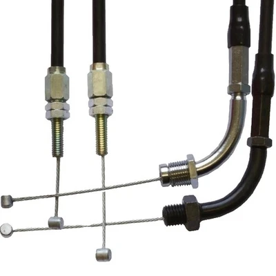 Gaszug Satz für Suzuki DR 600 S/SU 1985 SN41D Gasseile Öffner A + Schließer B - Bild 1 von 4