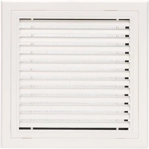 14x14" Plastic Ventilation Grille Air Conditioning Grilles for HVAC, White - Picture 1 of 11