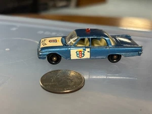 Matchbox Lesney #55-B Ford Fairlane Police Car - Picture 1 of 9