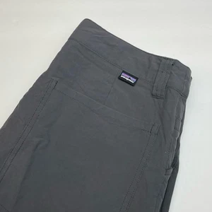 Patagonia Hiking Shorts Mens 30 Cargo Pockets Outdoor Gorpcorp Nylon Gray 10" In - Picture 1 of 8