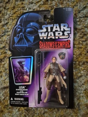 Figura Star Wars Sombras del Imperio Leia Boushh Disfraz Cazarrecompensas (1996) Foto 1 de 4