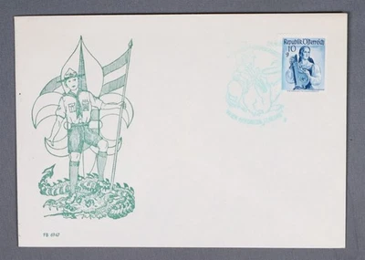 MayfairStamps Austria Boy Scouts a St. Ottilien Alemania Cubierta aau_93035 Foto 1 de 2
