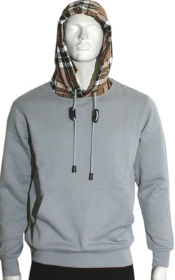 Burberry Men's Hoodied Cotton Sweatshirt Slim Fit Size Medium - Image 1 of 4