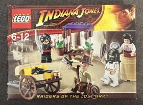 Lego 7195 Indiana Jones Ambush In Cairo Brand New USE CODE