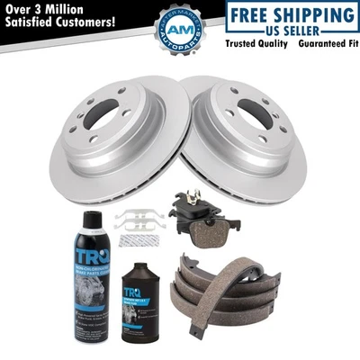 Kit de pastillas de freno trasero y rotor para BMW 428i Gran Coupé 2015 Foto 1 de 4