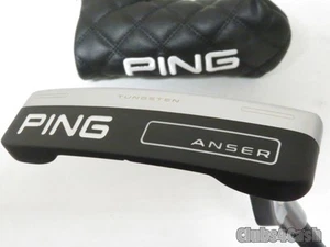 PING 2023 ANSER Putter Black Graphite 35" +Cover MINT - Picture 1 of 4