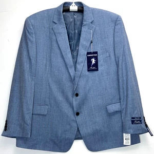 Ralph Ralph Lauren Men 50R Big&Tall Comfort Flex Silk/Wool Sport Coat Blue NWT - Picture 1 of 24