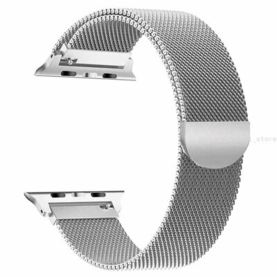 Correa magnética milanesa de metal para Apple Watch 11 10 9 8 7 6 54 SE 3 49 Foto 1 de 4