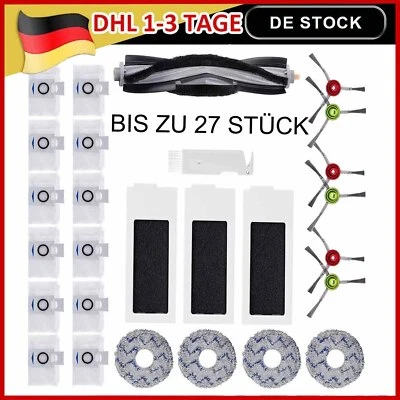 MARKENLOS Zubehör Bürsten Filter Beutel Wischtuch für Ecovacs Deebot T20 OMNI Max Pro Plus