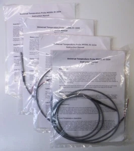 Electronic Innovations Corp. (EIC) EI-1034 Universal Temperature Probe, Lot of 4 - Picture 1 of 4