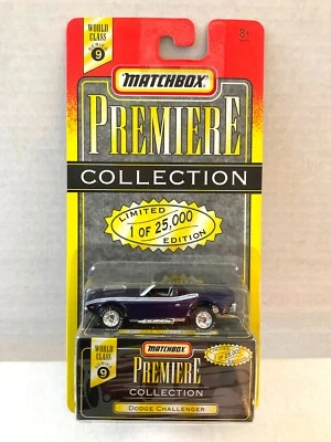 Matchbox Premiere Collection - DODGE CHALLENGER - World Class Series 9 - Purple - Image 1 of 4