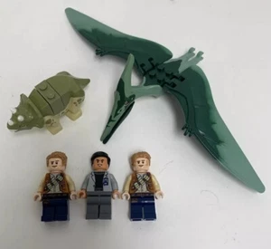 5 lego jurassic world minifigure dinosaur lot jurassic park Owen Grady GUC - Picture 1 of 16