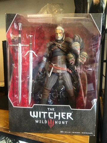 McFarlane The Witcher NEW Geralt of Rivia  12-Inch Action Figure Wild Hunt NIB Cover