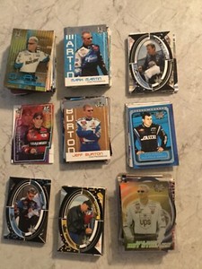 2002 press pass Mark Martin, rusty wallace, Dale Jarrett, Ryan Newman card lot