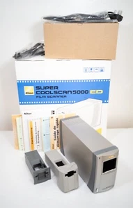 Nikon Coolscan 5000 - SERVICED - avec scanner de film SA-21 + MA-21 - 35mm - Photo 1/12