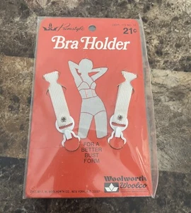 VINTAGE WOOLWORTH / WOOLCO PRIMSTYLE BH-HALTER!  NEU - Bild 1 von 2