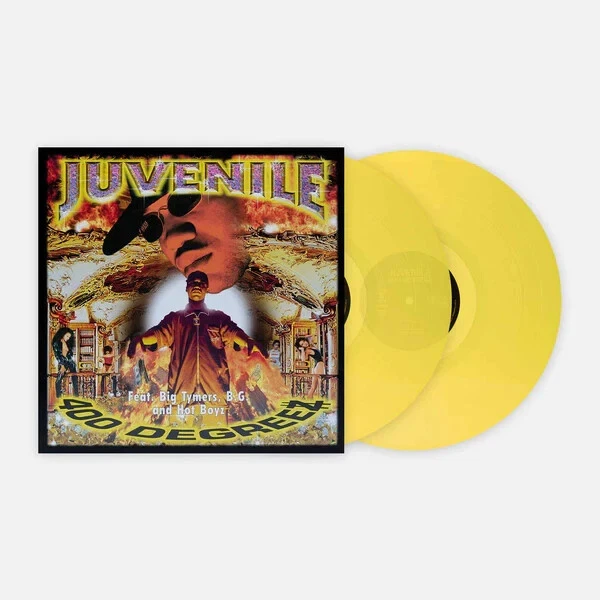 JUVENILE 400 DEGREEZ VINYL NEW! LIMITED YELLOW 180 GRAM LP! BACK THAT AZZ UP! - Image 1 of 1