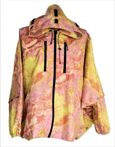 Giacca antipioggia unisex con cappuccio fragola limonata - Foto 1 di 8