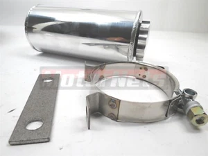 3"x9.25" Aluminum Universal Power Steering Reservoir Overflow Tank Chevy Ford  - Picture 1 of 5