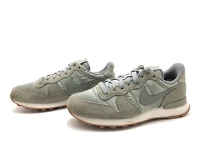 Nike Internationalist Damen Sneaker Gr. 36,5 Turnschuhe Schnürschuh Komfort Grau - Bild 1 von 4