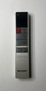 Mando a distancia original SHARP RRMCG0051GESA | plateado | probado - Imagen 1 de 4
