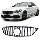 Sport Radiator Grille Black Gloss Fits for Mercedes C Class W205 from 2014