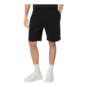 Pantalones Cortos Tenis Deportivos Lacoste Para Hombres Negros Bolsillos Frontales Planos Logo 2XL Nuevos - Imagen 1 de 3