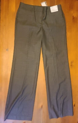 NEW YORK & COMPANY NWT MAIN STREET 5TH AVENUE MID RISE BLACK STRAIGHT PANTS - Image 1 of 4