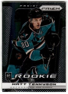 2013-14 Panini Prizm Matt Tennyson Rookie #279 San Jose Sharks
